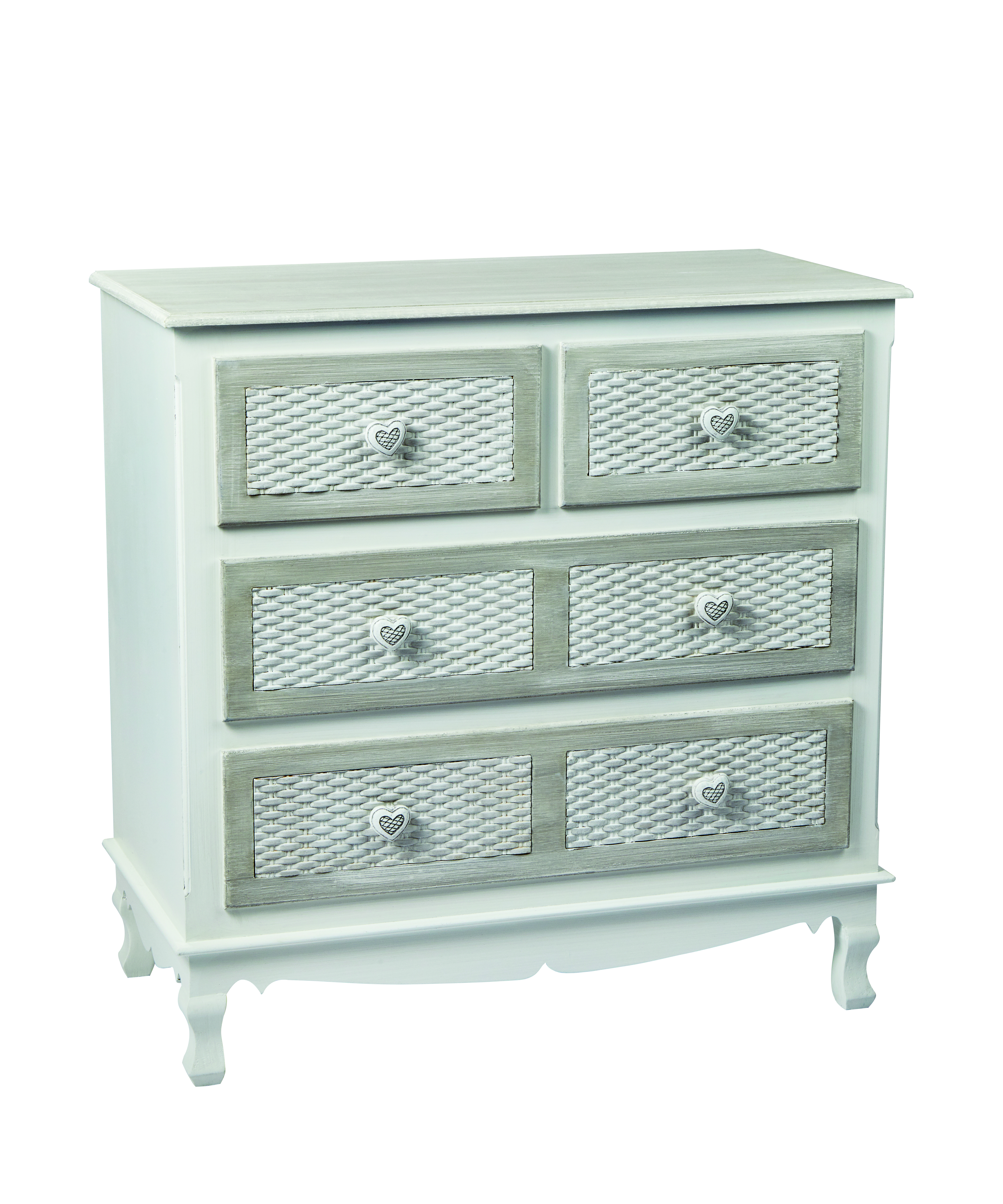 Brittany 2+2 Drawer Chest