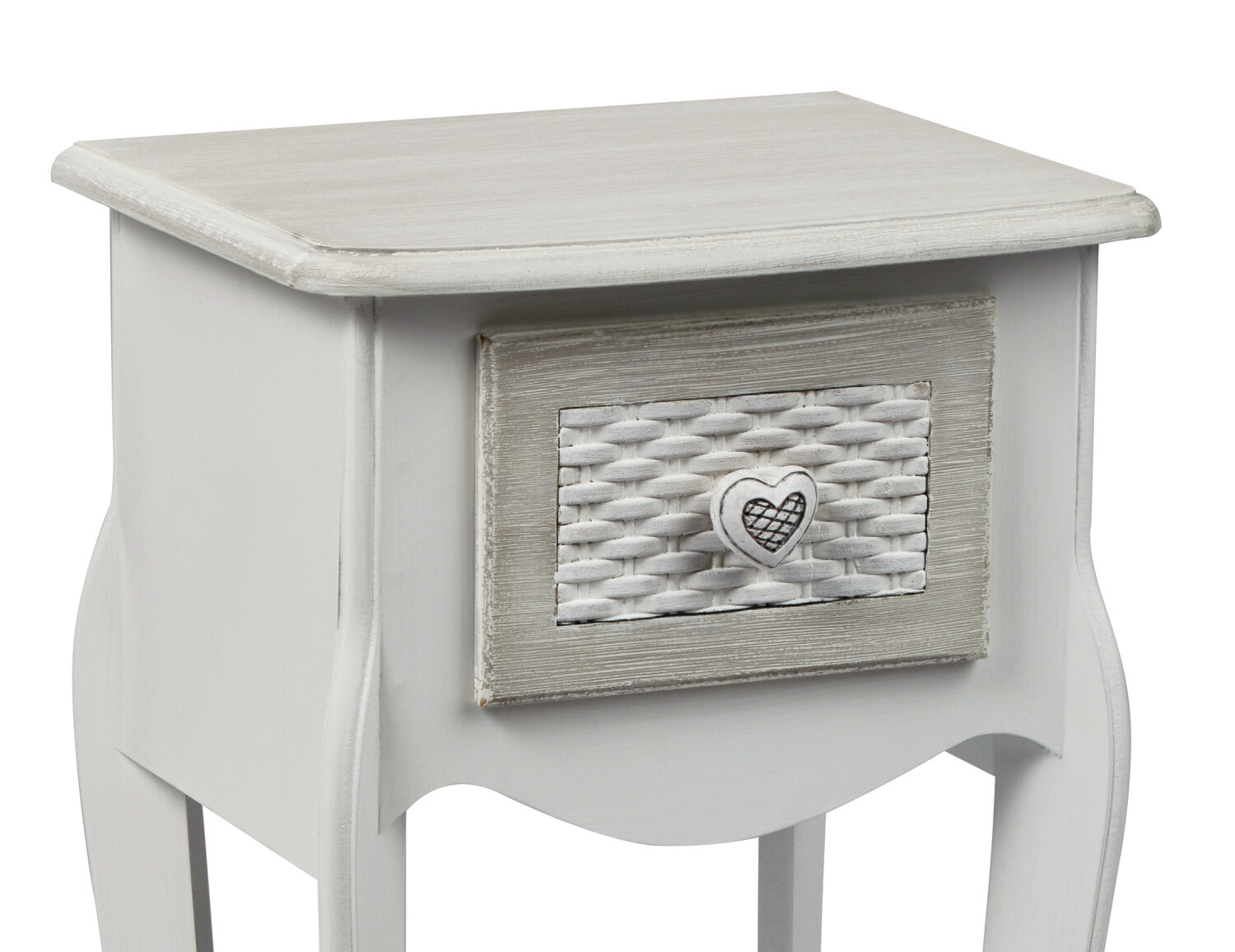 Brittany 1 Drawer Bedside Cabinet