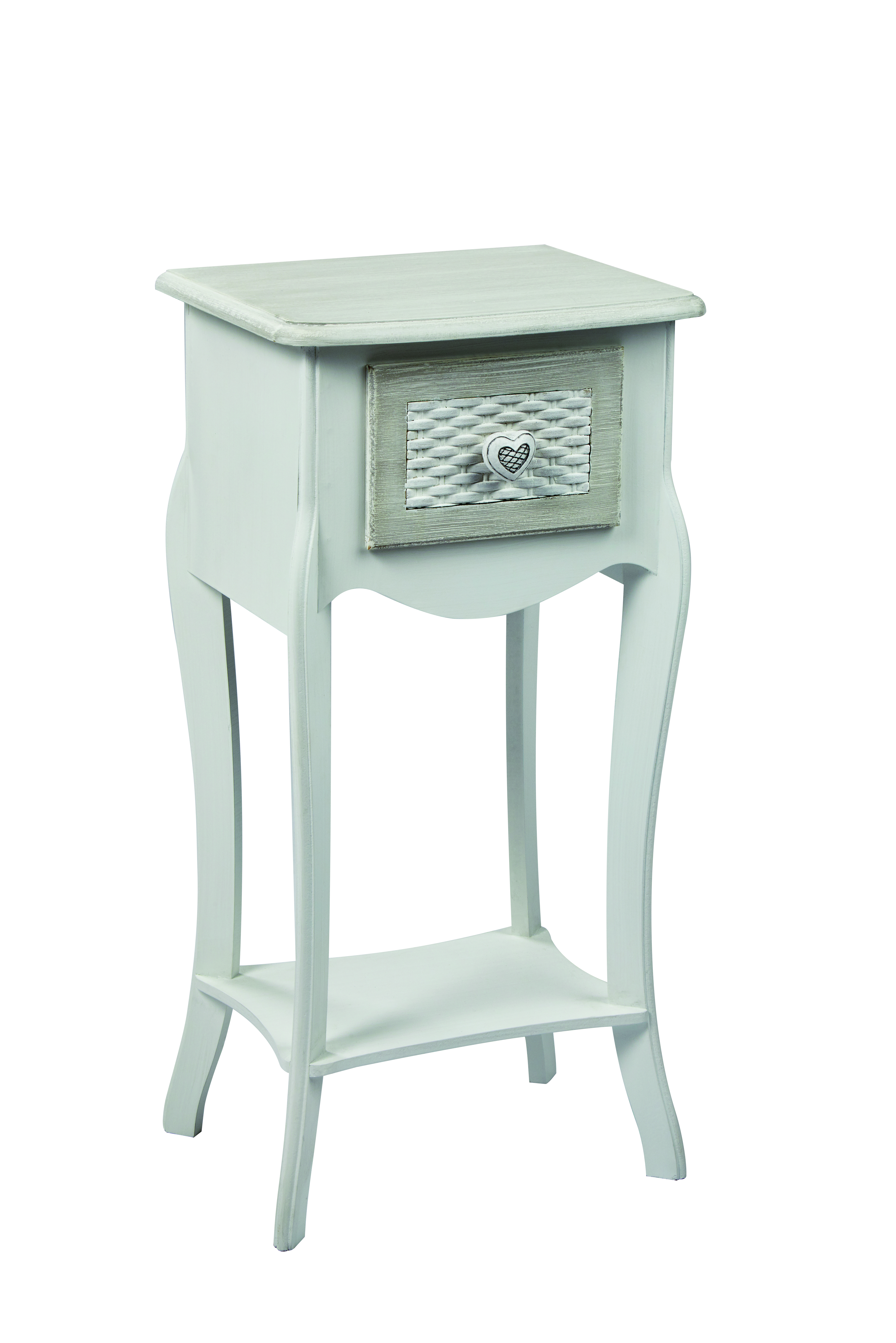 Brittany 1 Drawer Bedside Cabinet
