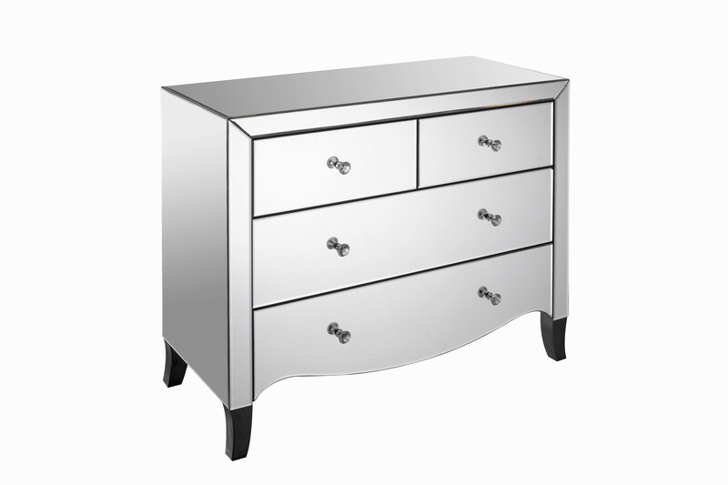 Valentina 2+2 Mirrored Chest