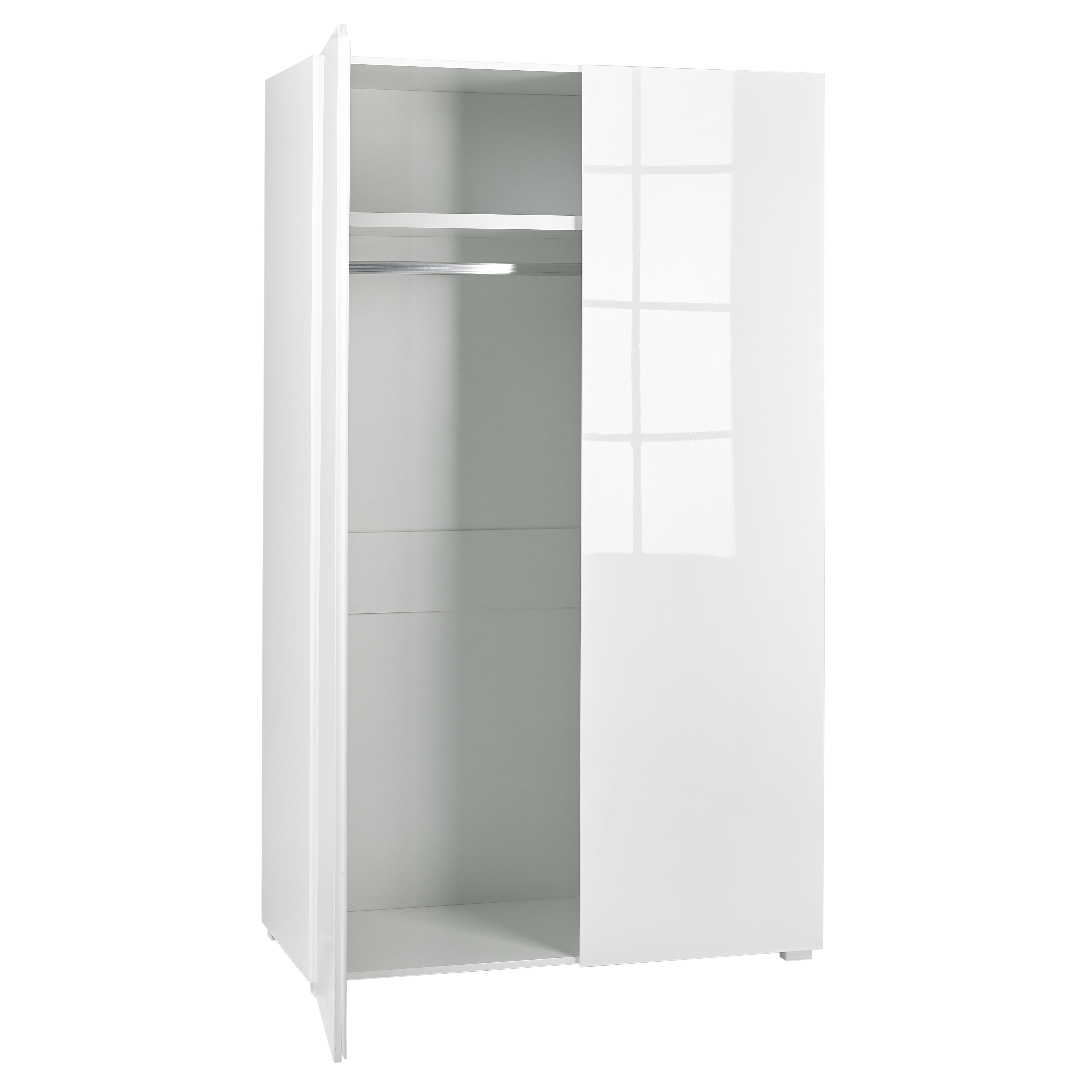 Puro White 2 Door Wardrobe