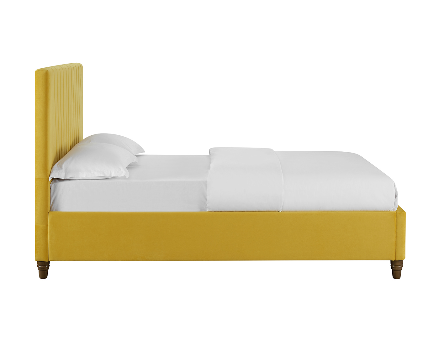 Lexie Double Bed Mustard