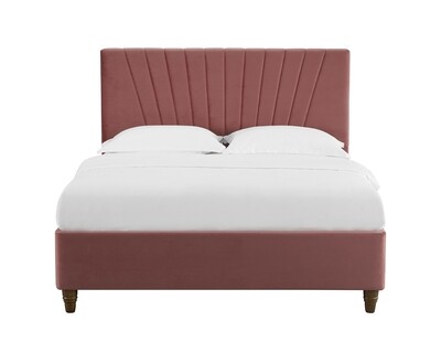Lexie kingsize Bed Vintage Pink