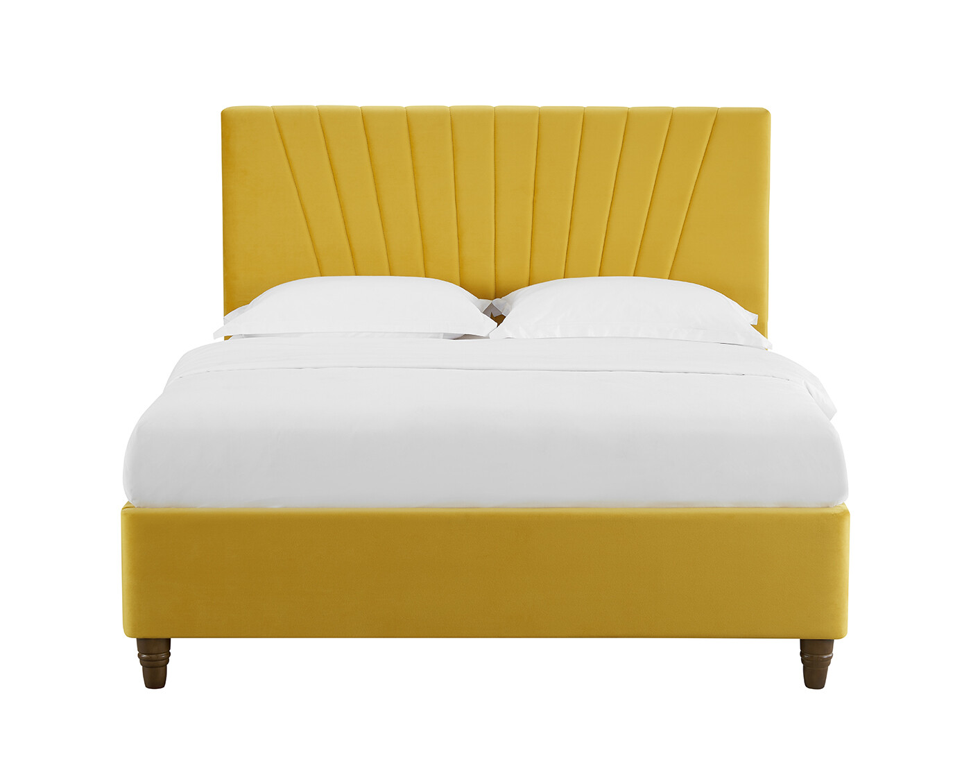 Lexie kingsize Bed Mustard