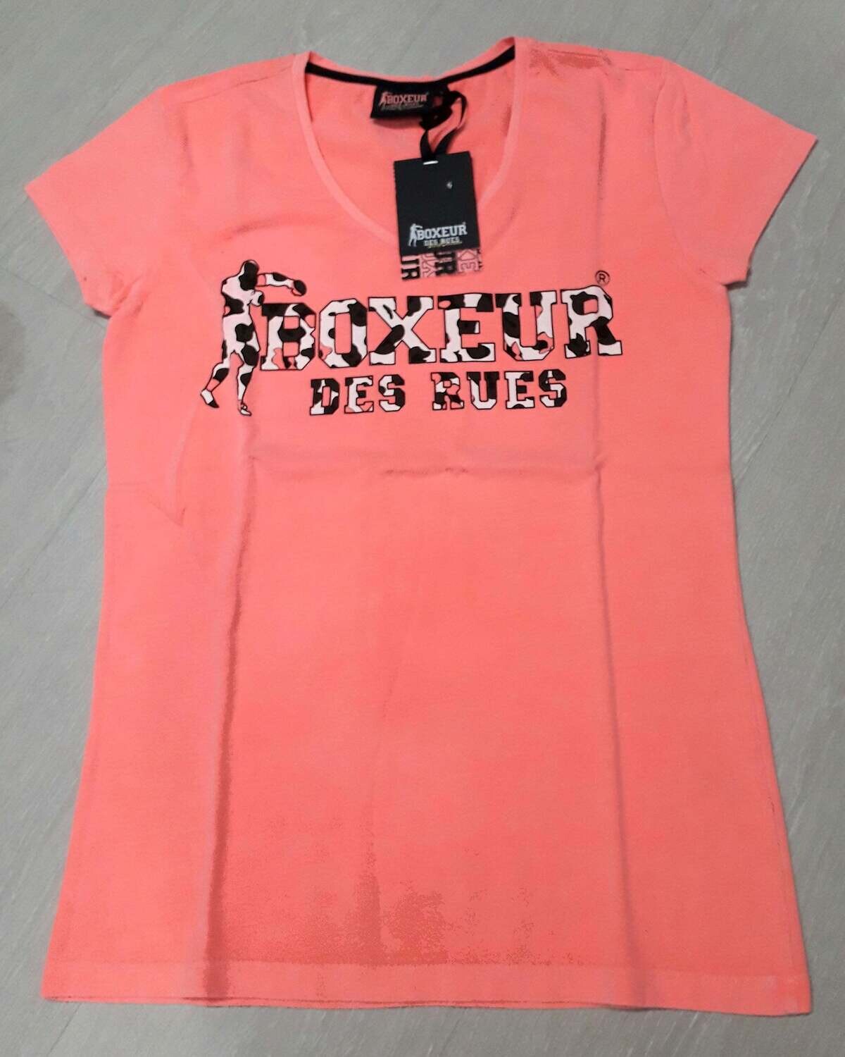 Tshirt donna boxeur des rues