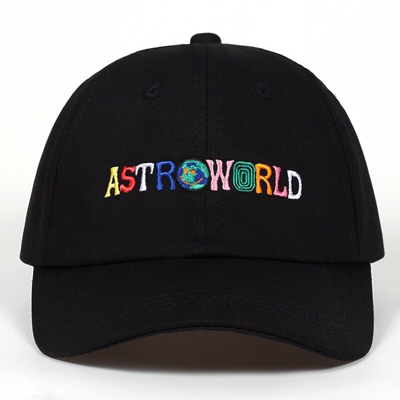 ASTROWOLD Black Unisex Cap