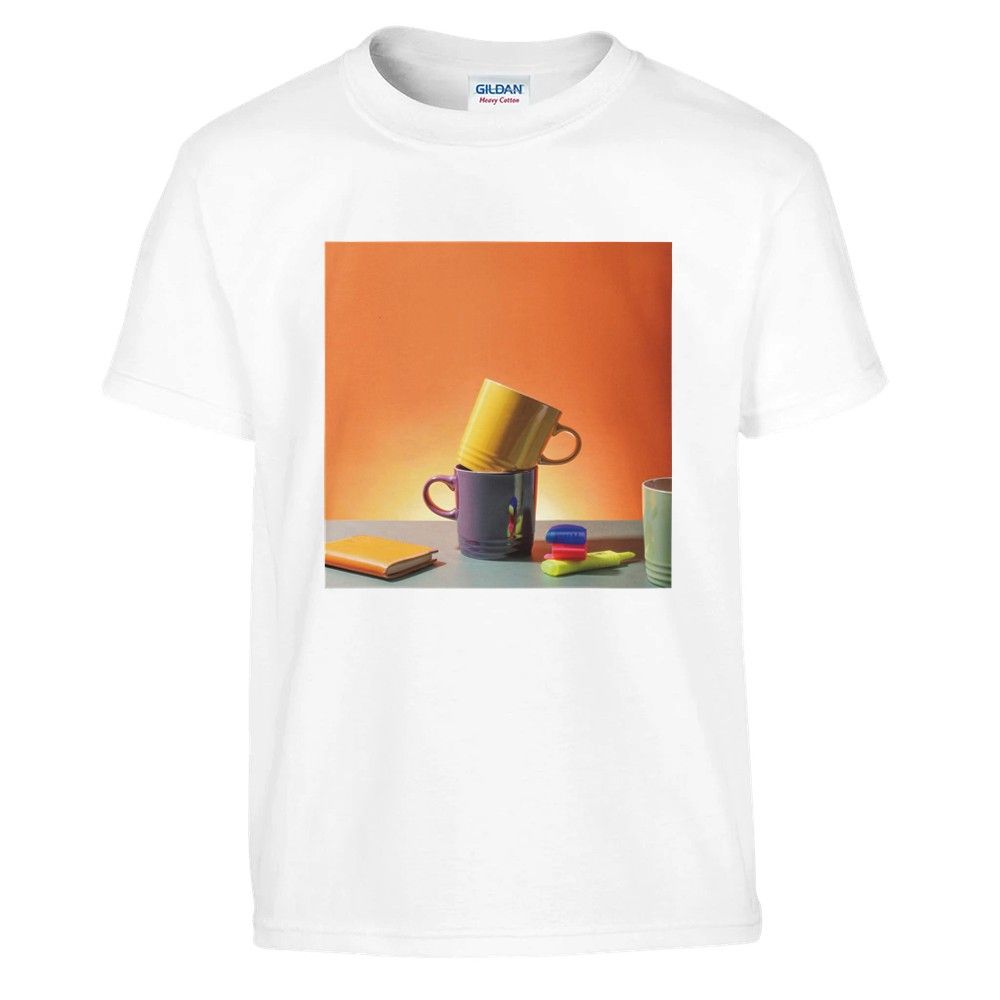 Classic Kids Crewneck T-shirt | Gildan® 5000B, Color: White, Size: XS