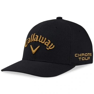CALLAWAY TOUR AUTHENTIC PERFORMANCE PRO BASEBALL CAP - BLACK/GOLD