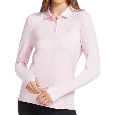 Long Sleeve Polo Shirt UPF50+ Sensitive Collection- Ladies