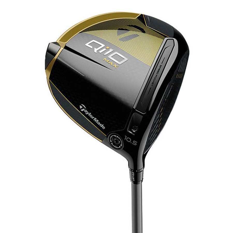 TaylorMade Qi10 Max Designer Series Driver- Gold Dust