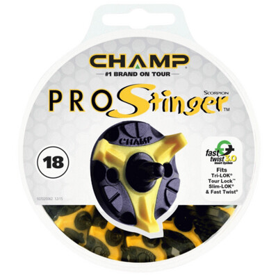 Champ Stinger Pro Golf Spike - 18 Pack