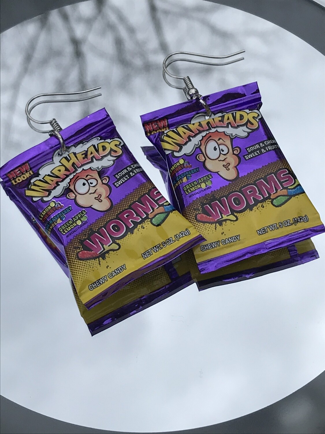 Warhead earrings