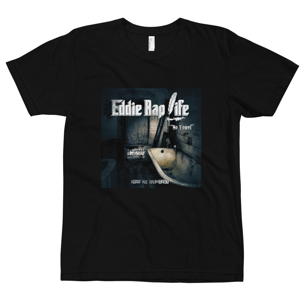 Eddie Rap Life "No Towel" Black T-Shirt