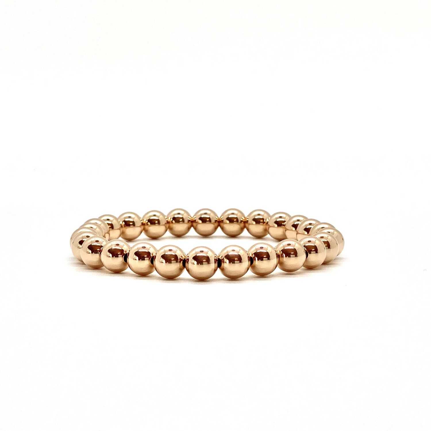 7MM ROSE GOLD FILLED BRACELET