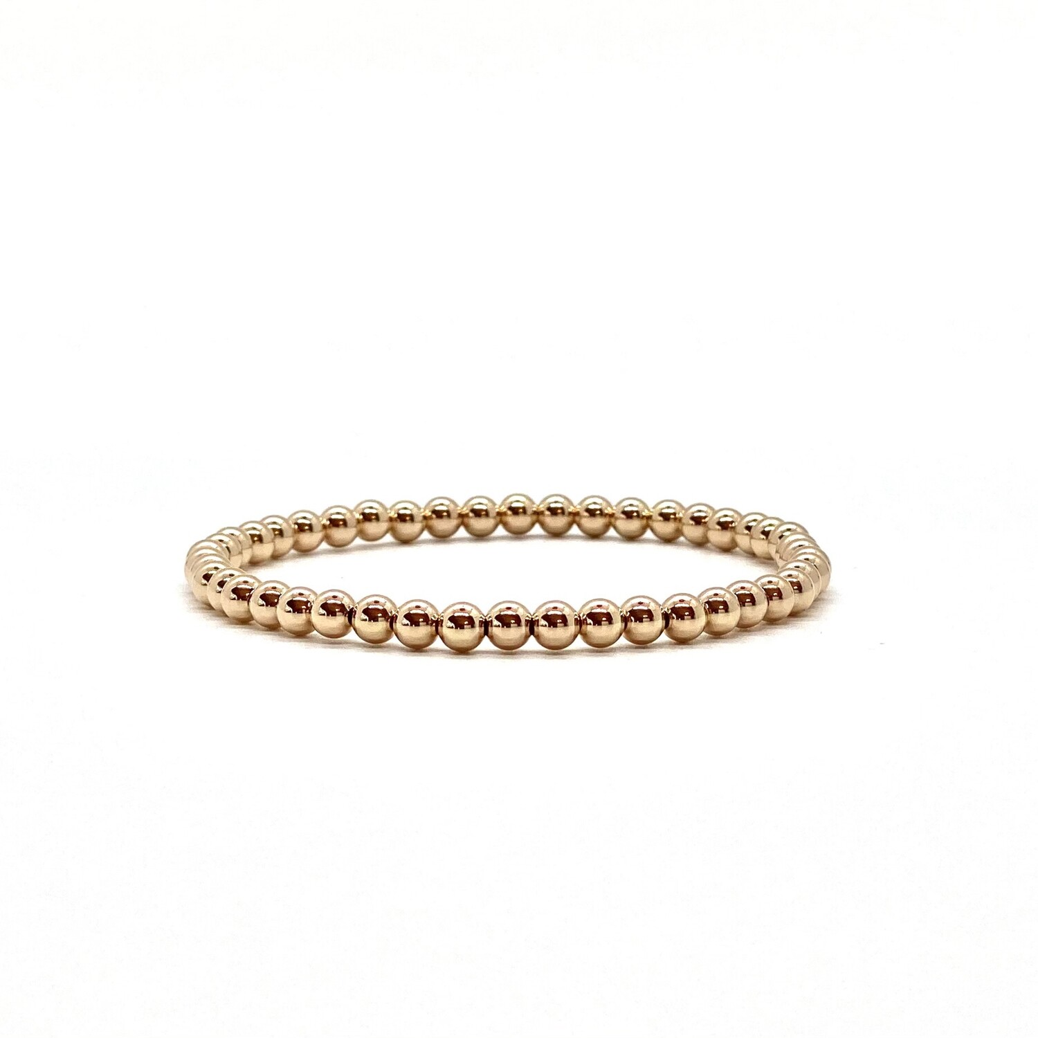 4MM ROSE GOLD FILLED BRACELET