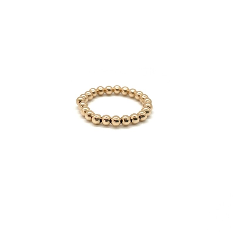 3MM ROSE BEADED RING
