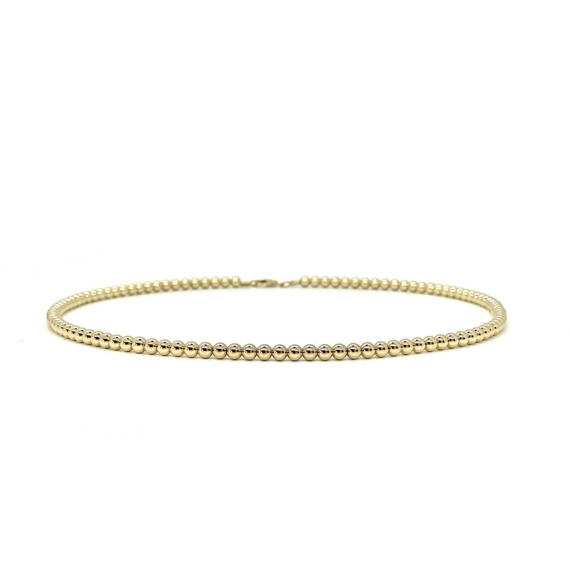 4MM GOLD FILLED NECKLACE