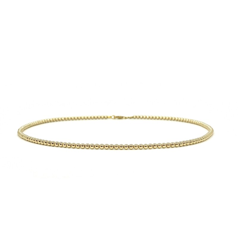 3MM GOLD FILLED NECKLACE