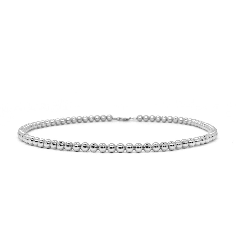 5MM STERLING SILVER NECKLACE