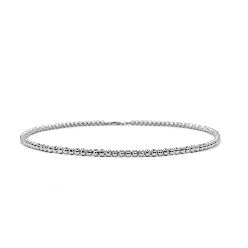 4MM STERLING SILVER NECKLACE
