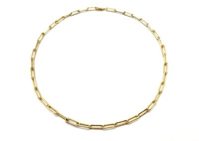 14K GOLD FILLED JUMBO PAPERCLIP CHAIN