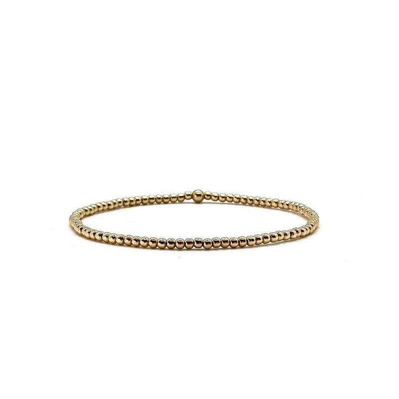 2MM BEADED BRACELET
