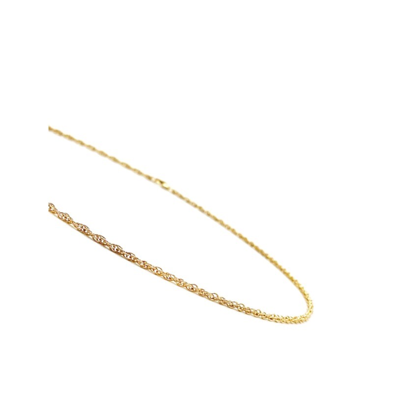 14K GOLD FILLED ROPE CHAIN