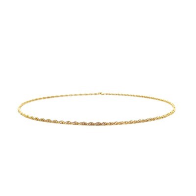 14K GOLD FILLED ROPE CHAIN