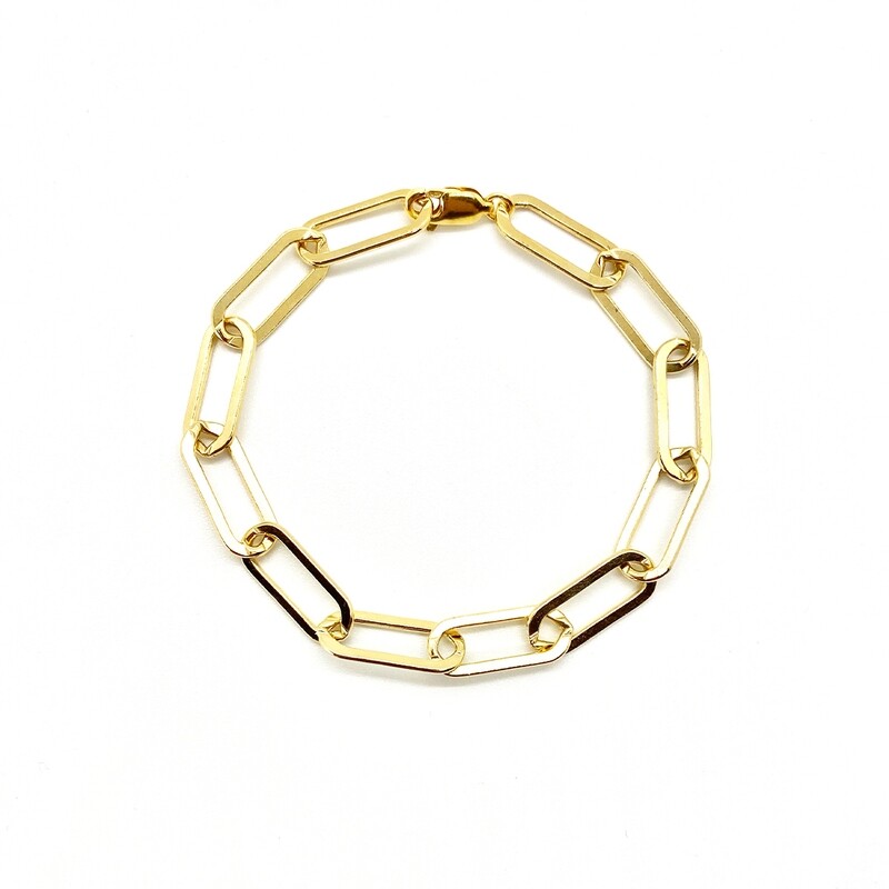 JUMBO PAPERCLIP BRACELET