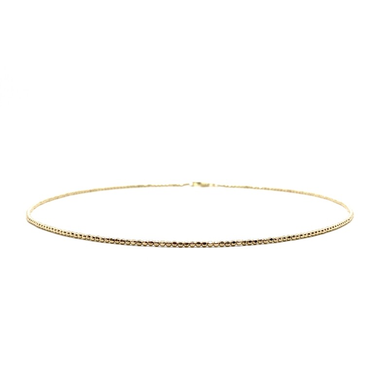 2MM GOLD FILLED NECKLACE