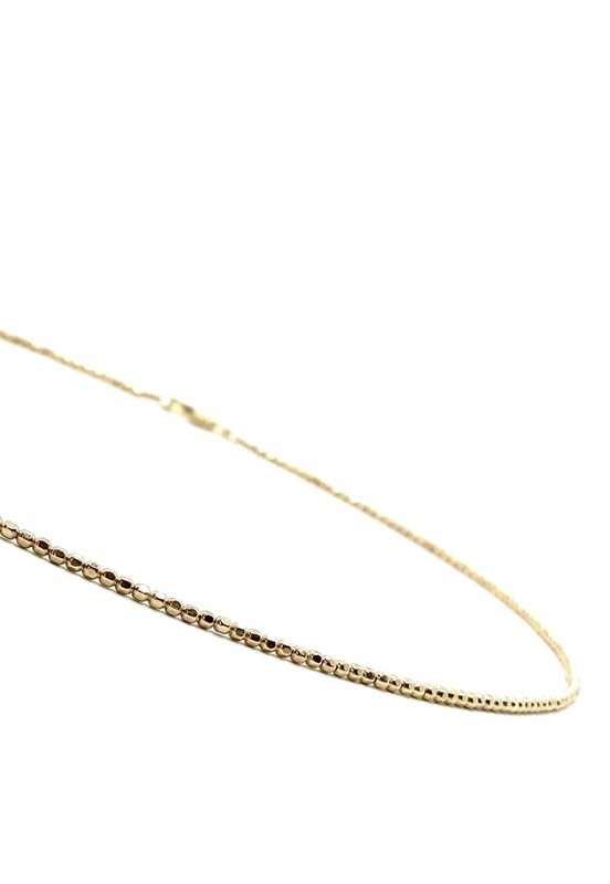 2MM GOLD FILLED NECKLACE