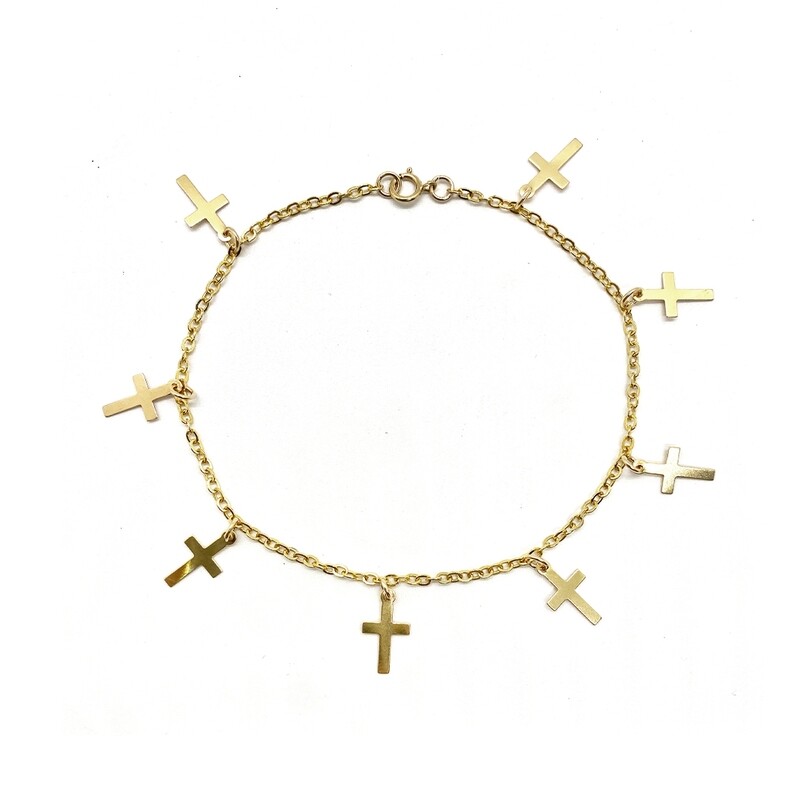 CROSS ANKLET