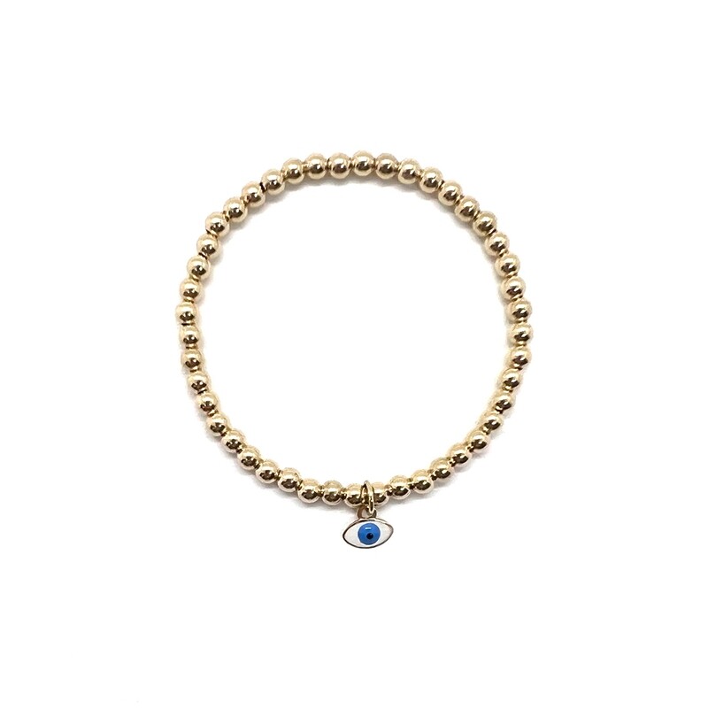 BABY EVIL EYE CHARM BRACELET