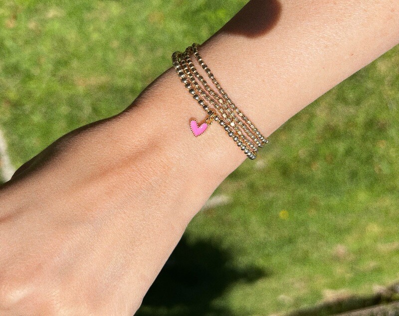 ENAMEL CHARM BRACELET