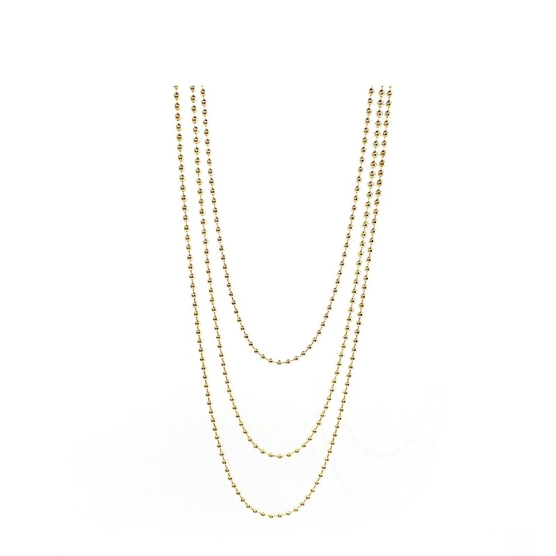 BALL CHAIN NECKLACE