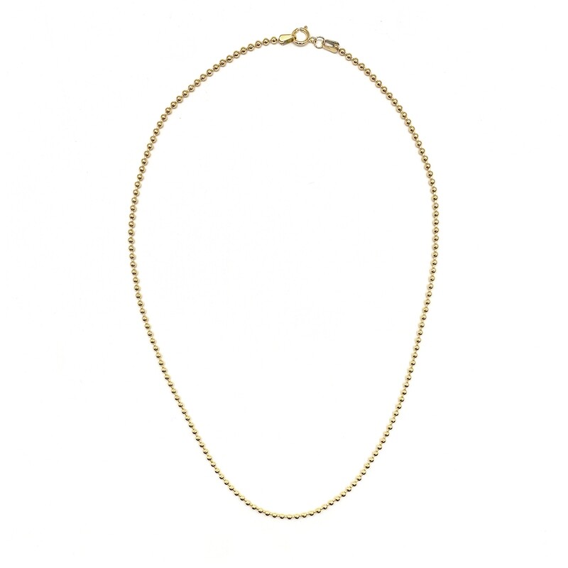 BALL CHAIN NECKLACE