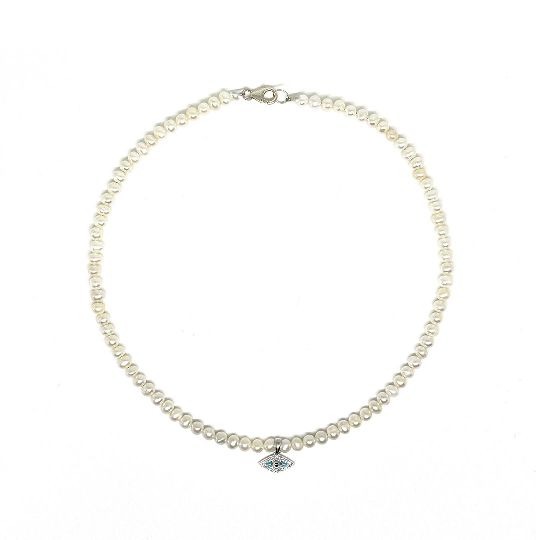 LEAH EVIL EYE NECKLACE