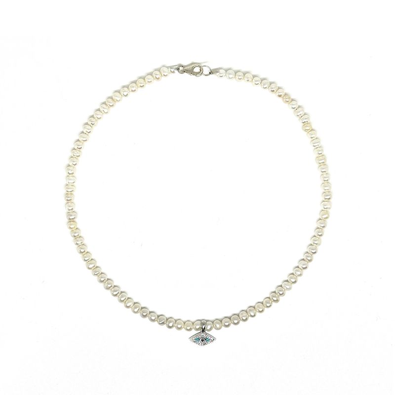 LEAH EVIL EYE NECKLACE
