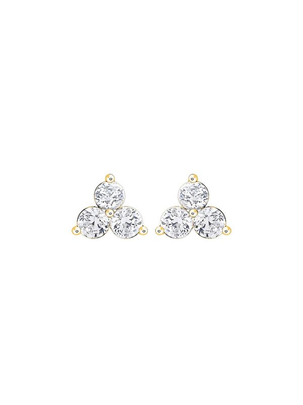 DIAMOND TRIO STUDS