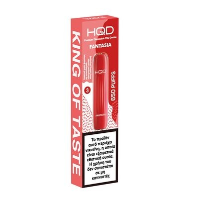 HQD Wave 650 Puffs Fantasia - Mixed Fruits (Μικτά Φρούτα)