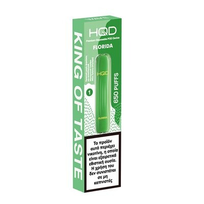 HQD Wave 650 Puffs Florida - Watermelon (Καρπούζι)