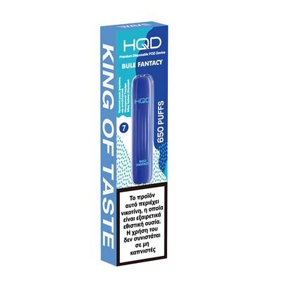 HQD Wave 650 Puffs Bule Fantacy - Blueberry (Blueberry)