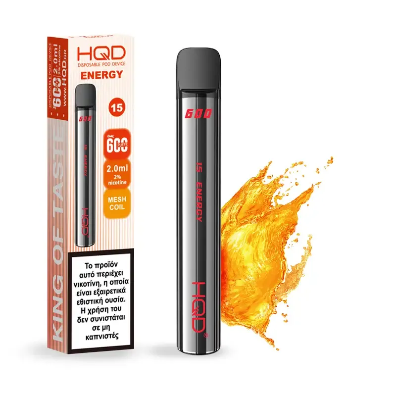 HQD 600 Ενεργειακό Ποτό – Energy Drink