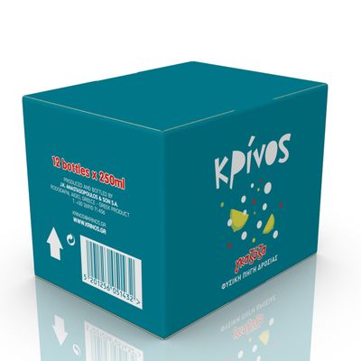 Γκαζόζα "Κρίνος" 250ml 12τεμ/κιβ