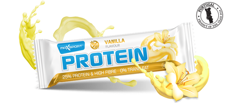MAXSPORT Protein Bar γεύση Βανίλια 60gr