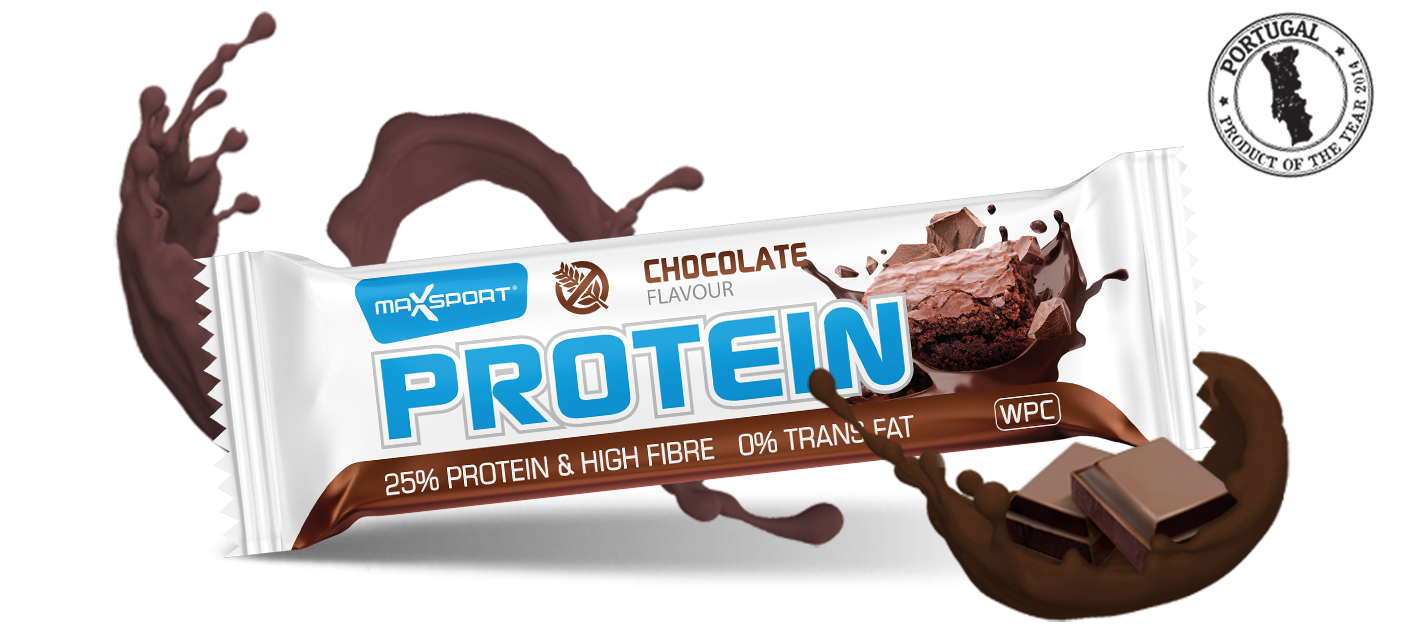 MAXSPORT Protein Bar γεύση Σοκολάτα 60gr