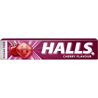 Halls Καραμέλες χωρίς Ζάχαρη Cherry 32gr