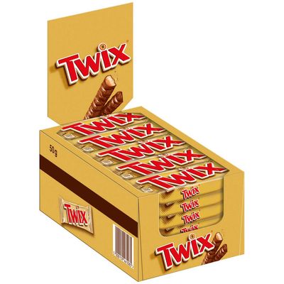 TWIX 50gr - (30x50gr) (Εισαγωγής)