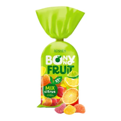 Roshen Bony Fruit 200gr MIX CITRUS