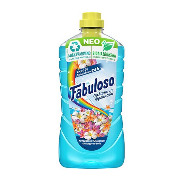 FABULOSO ΚΑΘΑΡΙΣΤΙΚΟ 1lit  FRESCHEZZA MARINA
